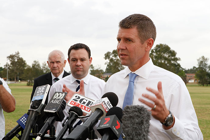 NSW Premier Mike Baird