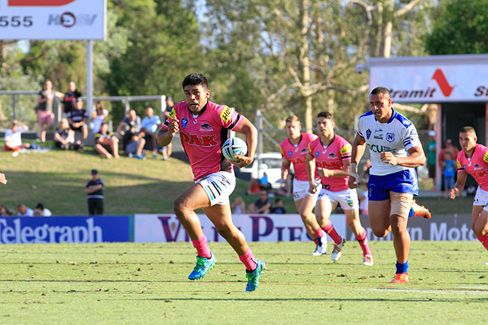 Tyrone Peachey in action