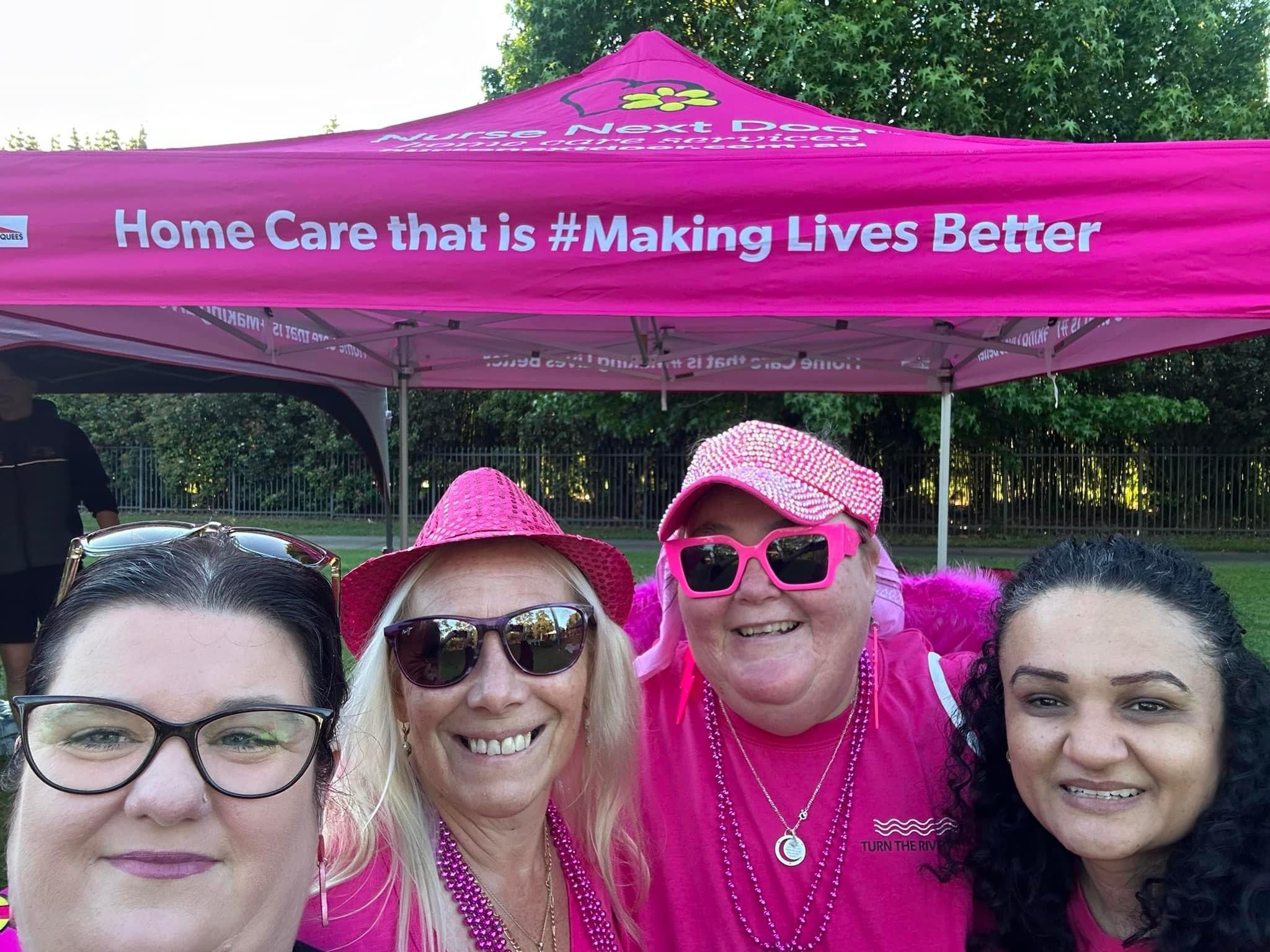 Pink Up Penrith Supporters