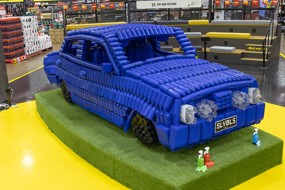 Car made of recycled bottles revealed at Penrith • The Western Weekender