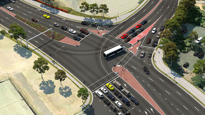 The Jane Street and Castlereagh Road intersection proposal