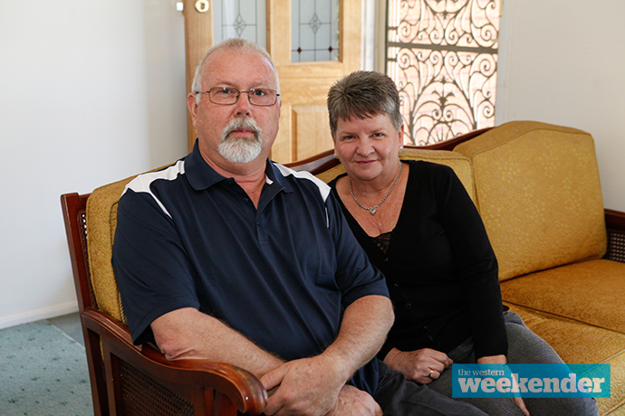 Merv Adlington with his wife Robyn