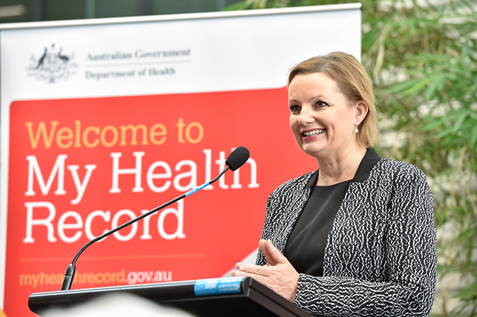 Minister for Health, Sussan Ley at the launch