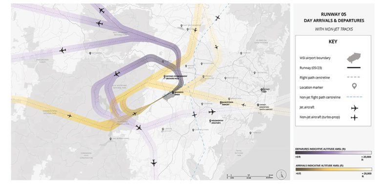 Preliminary Flight Paths Released For Western Sydney International ...