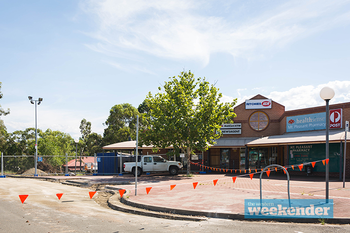 Construction work is underway at Cranebrook