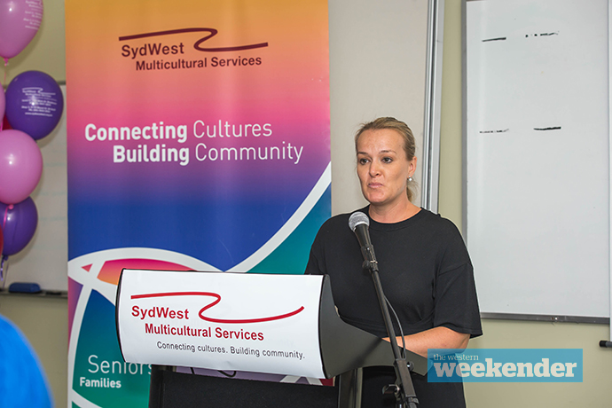 Member for Lindsay Fiona Scott speaks at the launch. Photo: Megan Dunn