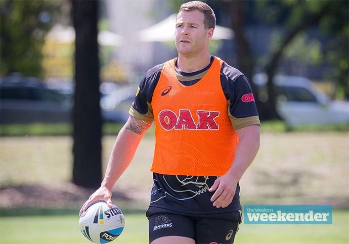 Trent Merrin. Photo: Megan Dunn